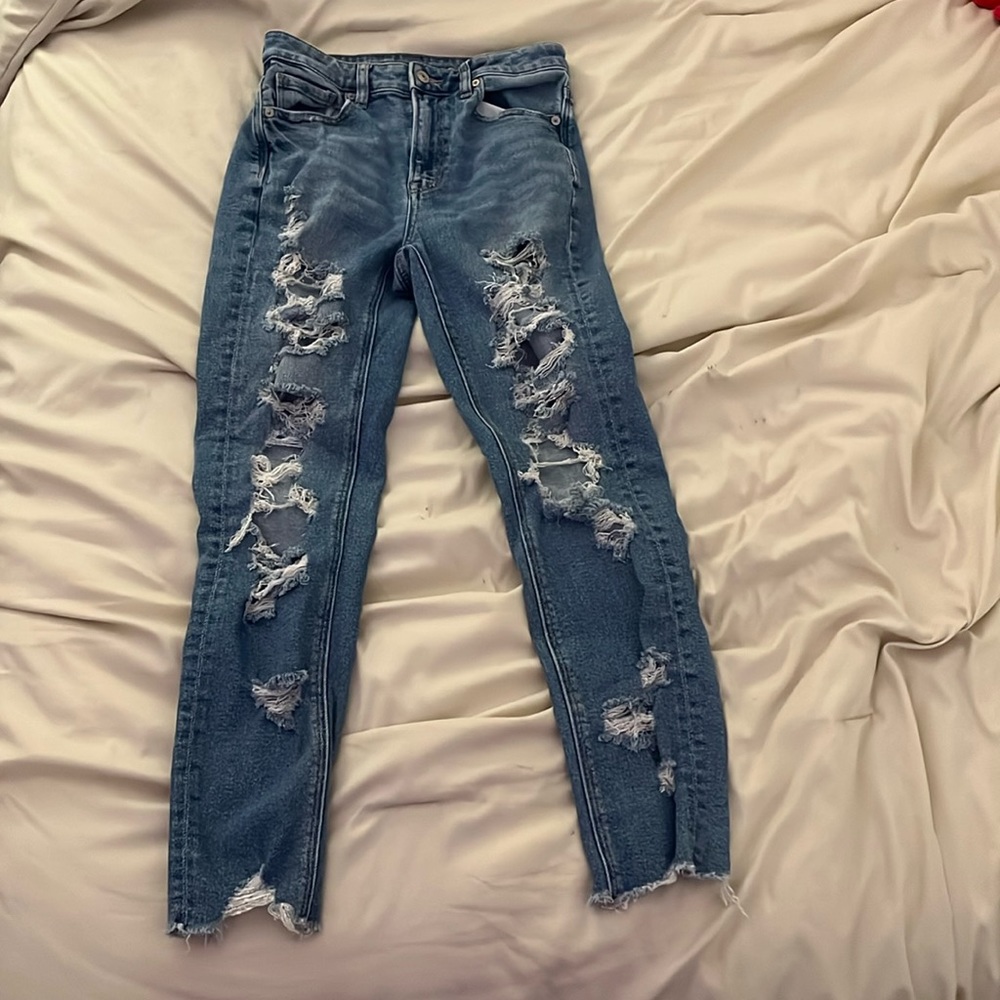 American Eagle Stretch Mom Jean